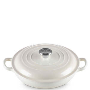 Le Creuset Signature Meringue Shallow Casserole 22cm